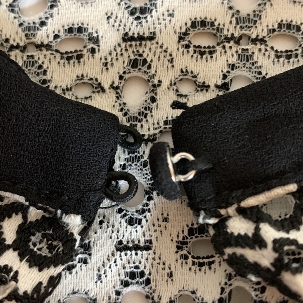 H by Halston Lace Embroidered Mermaid Dress, 2 - Picture 9 of 13